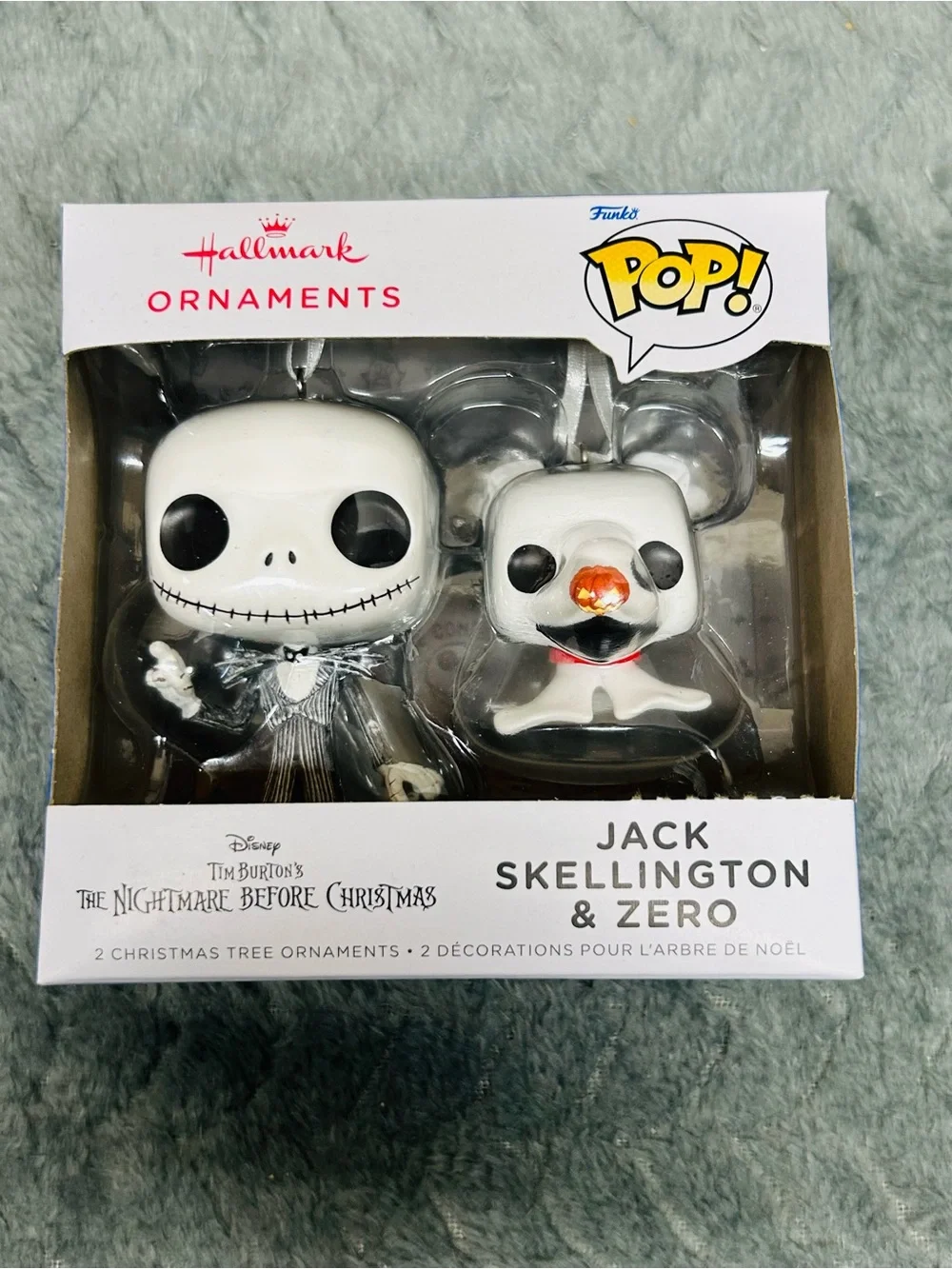 Hallmark Ornament Funko Pop Jack Skellington Zero Nightmare before Christmas